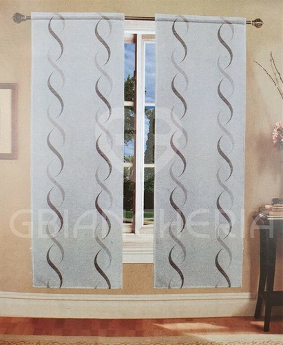 Coppia tende debora 45x150 - coppia,