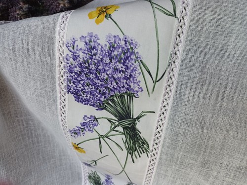 Tendina cucina lavanda - tendina, da